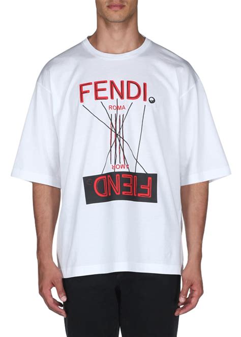 fendi men t shirt|fendi fiend t shirt.